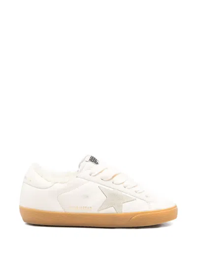 Golden Goose Super Star Puffy Sneakers In Neutral