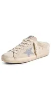Golden Goose Super Star Sabot Crystal Star Sneakers White/crystal In White/crystal
