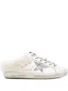 Golden Goose Star-motif Shearling Sneakers In Multi