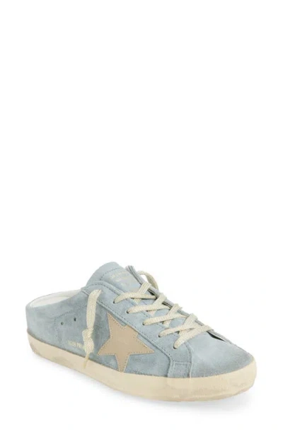 Golden Goose Super-star Sabot Mule Sneaker In Blue