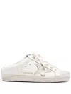 Golden Goose Super-star Sabot Sneakers In White