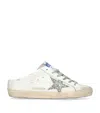 Golden Goose Super-star Sabot Sneakers In White