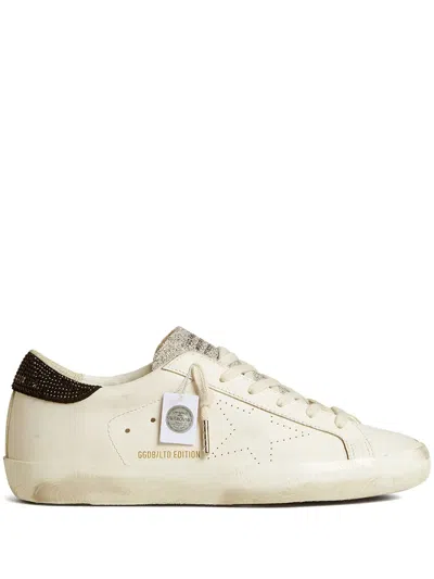 Golden Goose Super Star Skate Sneakers In White