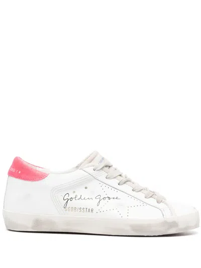 Golden Goose Super-star Skate Sneakers In White