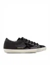 Golden Goose Deluxe Brand Women Super-star Classic With List Low-top Sneakers With Suede Inserts And In Black