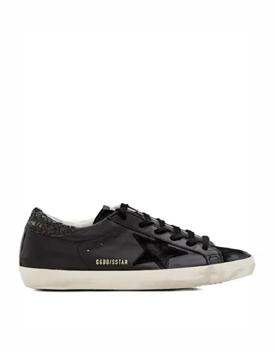 Golden Goose Super Star Sneaker In Black