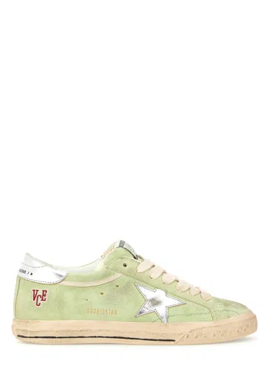 Golden Goose "super-star" Sneaker In Green