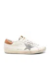 Golden Goose Deluxe Brand Men Super-star Classic With List Leather Sneakers In Neutral