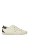Golden Goose Super-star Classic White Leather Sneakers In White