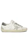 Golden Goose Deluxe Brand Women Multicolor Leather Super Star Classic Sneakers In White