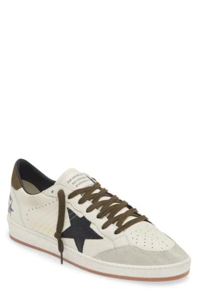 Golden Goose Super-star Sneaker In White/black/green 10349