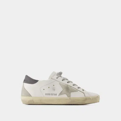 GOLDEN GOOSE SNEAKERS SUPER STAR - GOLDEN GOOSE DELUXE BRAND - CUIR - BLANC