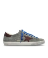 Golden Goose Super Star Sneakers In Green And Kenya