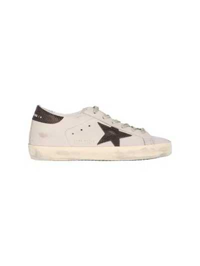 Golden Goose Super-star Sneakers In Gray