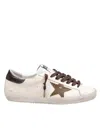 Golden Goose White Lace Up Sneakers