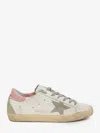 Golden Goose Women Suede Super Star Sneakers In Neutral