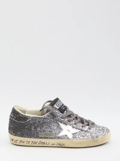 Golden Goose Super Star Sneakers In Gray
