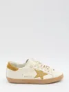 Golden Goose Super Star Sneakers In Orange