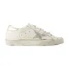 Golden Goose Deluxe Brand Women Super-star Classic With List Low-top Leather Sneakers With Used Effe