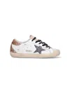 Golden Goose Leather And Suede Sneakers In White