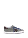 Golden Goose Super-star Suede Upper And Toe Leather Star And He