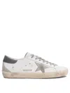 Golden Goose Multicolor Leather Super-star Classic Sneakers In White