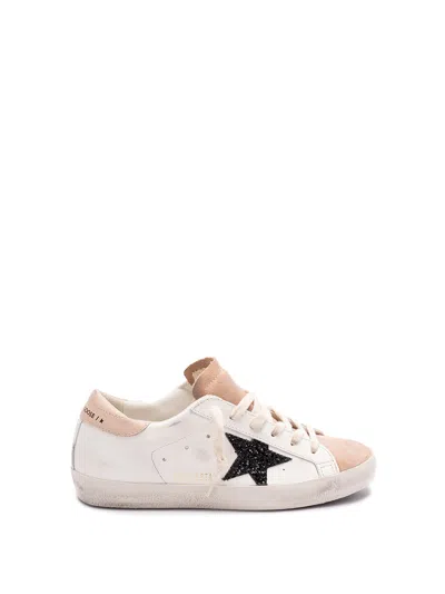 Golden Goose `super-star` Sneakers In Beige