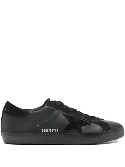 Golden Goose Super-star Sneakers In Black