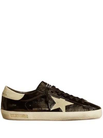 Golden Goose Super Star Sneakers In Black