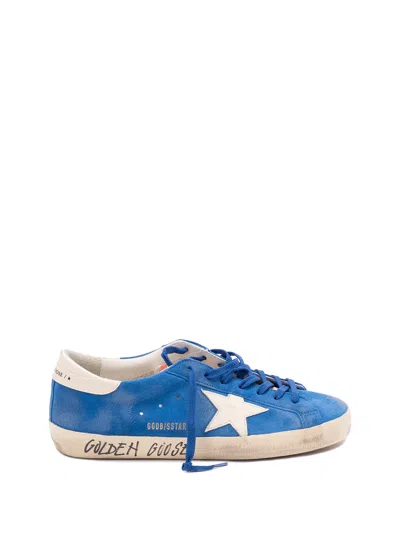 Golden Goose `super-star` Sneakers In Blue