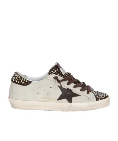 Golden Goose Super-star Sneakers In Brown