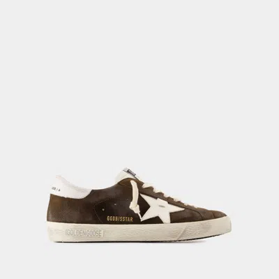 Golden Goose Super-star Classic Sneaker In Brown