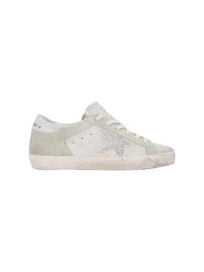 Golden Goose "super-star" Sneakers In Gray