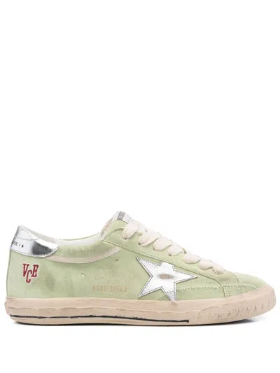 Golden Goose Super-star Sneakers In Green