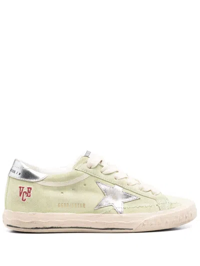Golden Goose Super-star Sneakers In Green