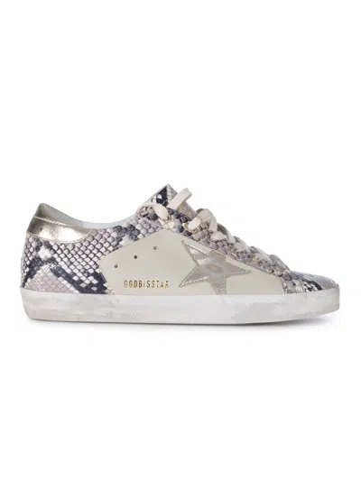 Golden Goose "super Star" Sneakers In Grigio