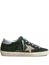Golden Goose Super Star Sneakers In Grün