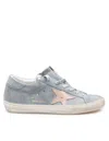 Golden Goose Grey Suede Super-star Low-top Sneaker In Grey