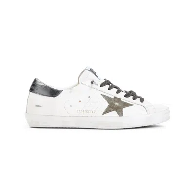 Golden Goose Super Star Sneakers Men In White