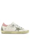 Golden Goose Deluxe Brand Women Multicolor Leather Super Star Classic Sneakers In Multi