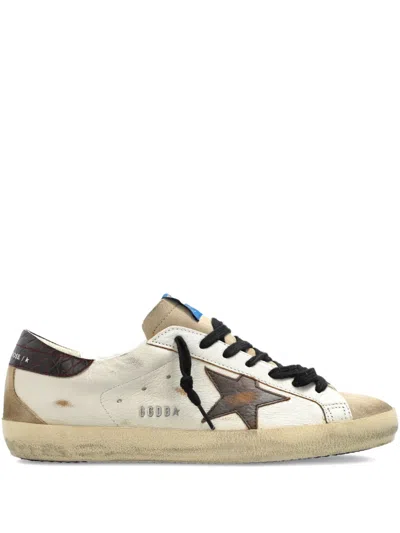 Golden Goose Deluxe Brand Men Super-star Classic With Spur Leather Low-top Sneakers In Multi