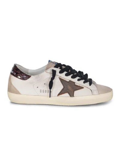 Golden Goose "super Star" Sneakers In Neutral
