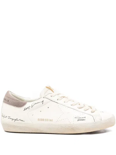 Golden Goose Super-star Sneakers In Neutral