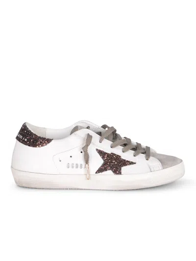 Golden Goose Deluxe Brand Women Super Star Leather Sneakers In Neutral
