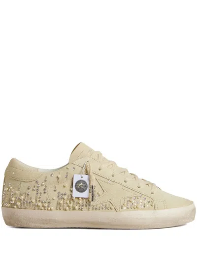 Golden Goose Super-star Sneakers In Neutrals