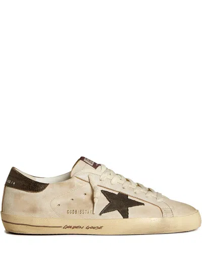 Golden Goose Super Star Sneakers In Neutrals