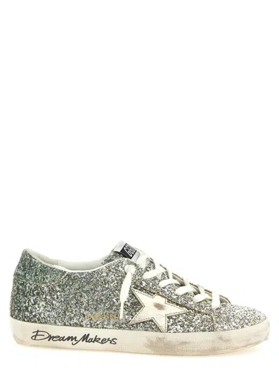 Golden Goose 'super Star' Sneakers In Silver