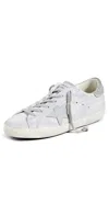 Golden Goose Super-star Sneakers Silver White/silver Sconce In Silver White/silver Sconce
