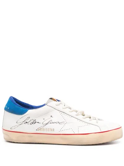 Golden Goose Super-star Sneakers In Weiss