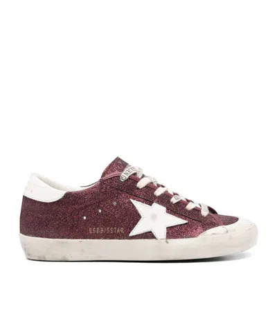 GOLDEN GOOSE GOLDEN GOOSE DELUXE BRAND SUPER STAR GLITTER LOW-TOP SNEAKERS